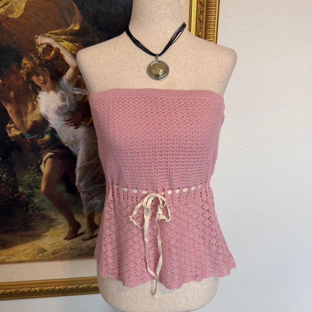 Modern Coquette Boho Tube Top